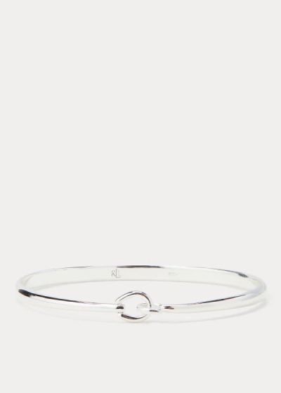 Women's Ralph Lauren Sterling Tension Bangle | 452830GMR